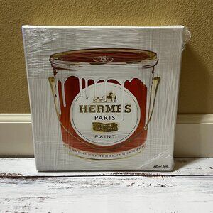 Oliver Gal French Lixe Paint Canvas Wall Art 12x12 Home Decor